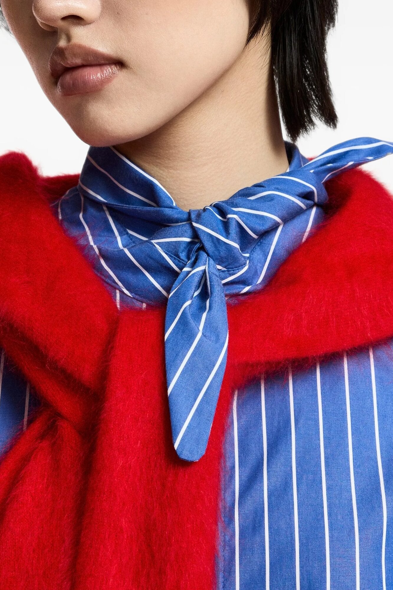 Kacao Tied Collar skjorte – Combo2 Sky